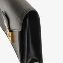 Louis Vuitton Pochette Sellier Dragonne Black Epi Clutch