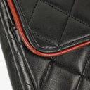Chanel Medium Single Flap Bag Black Quilted Lambskin With 24K Gold-Plated Hardware