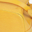 Louis Vuitton Petit Noe Yellow EPI Leather Shoulder Bag
