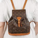 Louis Vuitton Montsouris Monogram Canvas Backpack