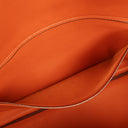 Hermès Birkin 40 In Orange Clemence With Palladium Hardware