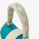 Coach Woven And White Leather Handbag