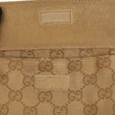 Gucci GG Beige/Metalic Monogram Canvas Belt Bag