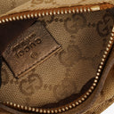 Gucci GG Beige/Metalic Monogram Canvas Belt Bag