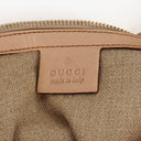Gucci Canvas Floral Flora Bamboo Ring Hobo Bag