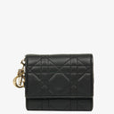 Christian Dior Lady Dior Lotus Cannage Wallet