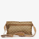 Gucci GG Beige/Metalic Monogram Canvas Belt Bag