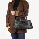 Coach Soho Black Leather Tote Bag