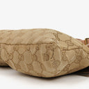 Gucci GG Beige/Metalic Monogram Canvas Belt Bag