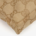 Gucci GG Beige/Metalic Monogram Canvas Belt Bag