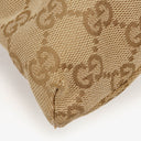 Gucci GG Beige/Metalic Monogram Canvas Belt Bag