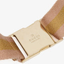 Gucci GG Beige/Metalic Monogram Canvas Belt Bag