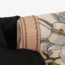 Gucci Canvas Floral Flora Bamboo Ring Hobo Bag