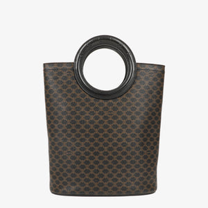 Celine Macadam Top Handle Tote Bag