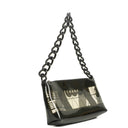 Chanel Black Vinyl Maison Window Print Shoulder Bag