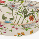 Gucci Canvas Floral Flora Bamboo Ring Hobo Bag