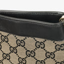 Gucci GG Canvas And Leather Shoulder Hobo Bag