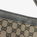 Gucci GG Canvas And Leather Shoulder Hobo Bag