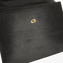 Louis Vuitton Malesherbes Black Epi Leather Handbag