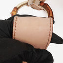 Gucci Canvas Floral Flora Bamboo Ring Hobo Bag