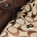 Coach Beige/Brown Signature Hobo Bag