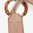 Gucci Canvas Floral Flora Bamboo Ring Hobo Bag