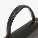 Louis Vuitton Malesherbes Black Epi Leather Handbag