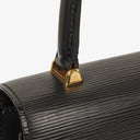 Louis Vuitton Malesherbes Black Epi Leather Handbag