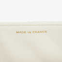 Chanel White Quilted Lambskin Plastic Hardware Shouder Bag