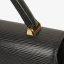 Louis Vuitton Malesherbes Black Epi Leather Handbag