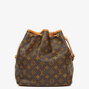 Louis Vuitton Petit Noe Monogram Canvas Shoulder Bag