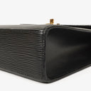 Louis Vuitton Malesherbes Black Epi Leather Handbag