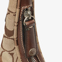 Coach Beige/Brown Signature Hobo Bag