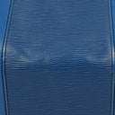 Louis Vuitton Keepall 60 Blue EPI Leather Travel Bag