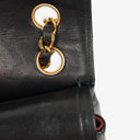 Chanel Medium Vintage Classic Double Flap Bag in Quilted Black Lambskin With 24K Gold-Plated Hardware
