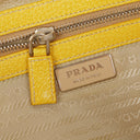 Prada Canapa Grezza Grezzo Sole Tote Bag