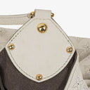 Louis Vuitton Mahina XL Leather White Monogram Shoulder Bag