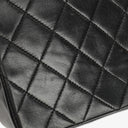 Chanel Medium Vintage Classic Double Flap Bag in Quilted Black Lambskin With 24K Gold-Plated Hardware