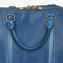 Louis Vuitton Keepall 60 Blue EPI Leather Travel Bag