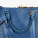Louis Vuitton Keepall 60 Blue EPI Leather Travel Bag
