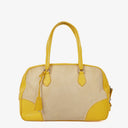 Prada Canapa Grezza Grezzo Sole Tote Bag