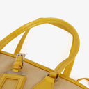 Prada Canapa Grezza Grezzo Sole Tote Bag