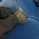 Louis Vuitton Keepall 60 Blue EPI Leather Travel Bag