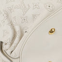 Louis Vuitton Mahina XL Leather White Monogram Shoulder Bag