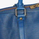 Louis Vuitton Keepall 60 Blue EPI Leather Travel Bag