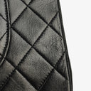 Chanel Medium Vintage Classic Double Flap Bag in Quilted Black Lambskin With 24K Gold-Plated Hardware