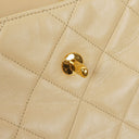 Chanel Bi-Color Black/Beige Quilted Lambskin Flap Bag