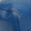 Louis Vuitton Keepall 60 Blue EPI Leather Travel Bag