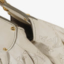 Louis Vuitton Mahina XL Leather White Monogram Shoulder Bag