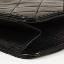 Chanel Medium Classic Single Flap Bag Black Quilted Lambskin With 24K Gold-Plated Hardware